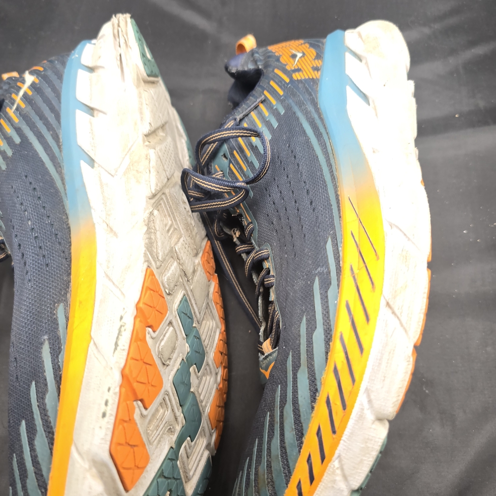 Hoka Athletic Shoes - Navy, Orange, Teal